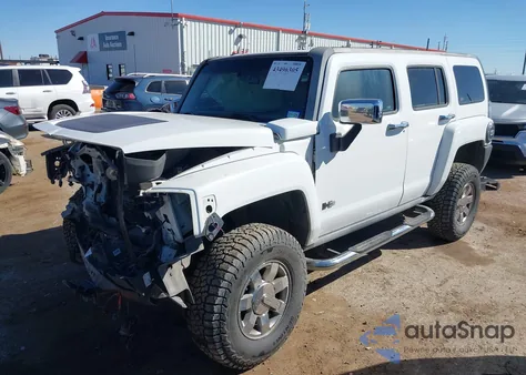 2007 Hummer H3 Suv z USA, uszkodzony, nr VIN 5GTDN13E078229847